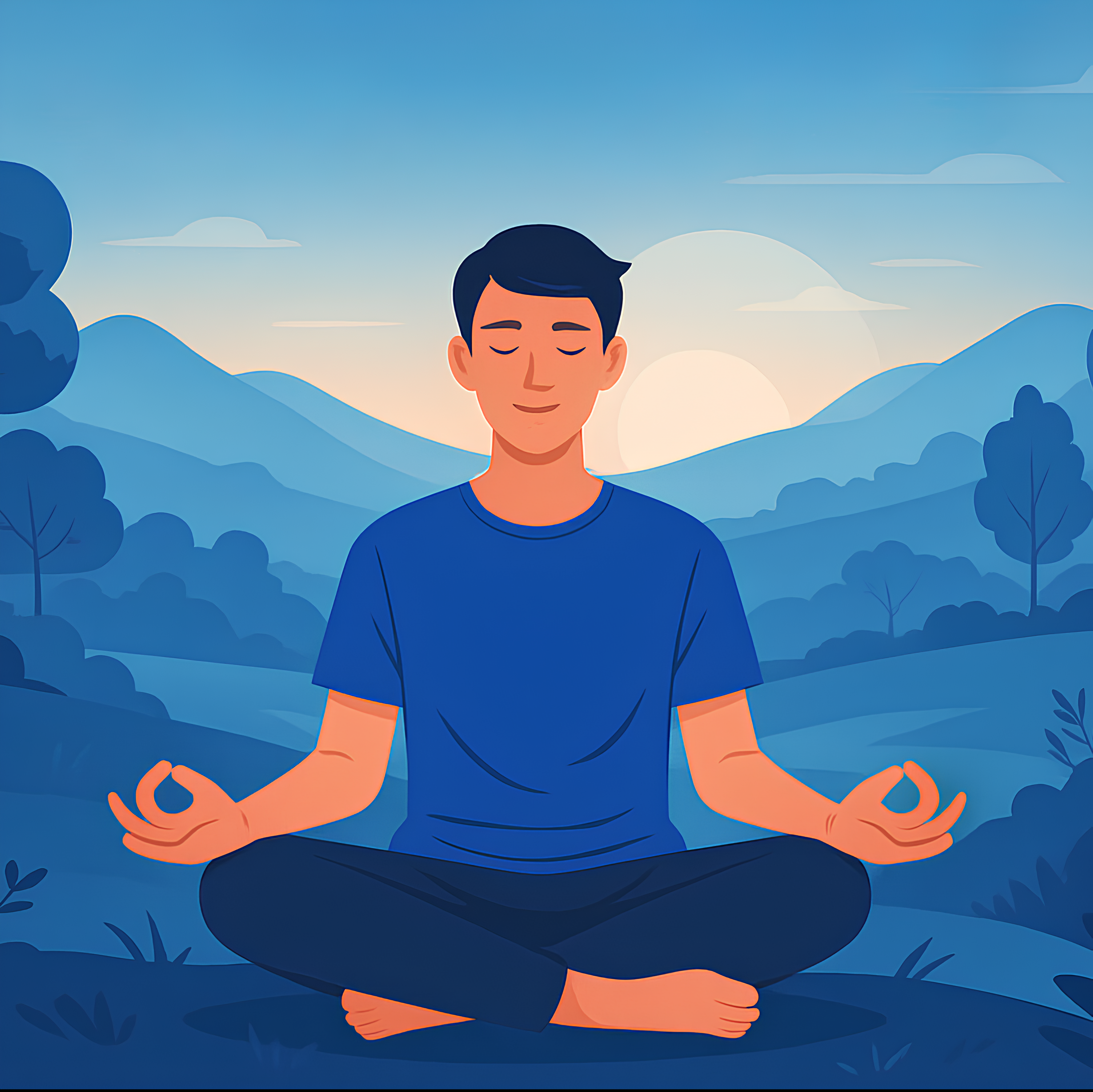 Meditating Guy